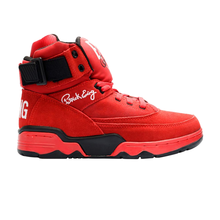Кроссовки Ewing 33 Hi 'Eclipse Red', красный кроссовки ewing 33 hi basketball black chinese red