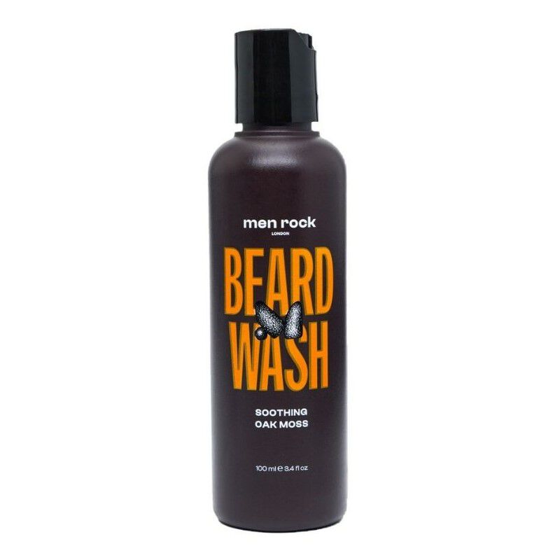 Успокаивающее мужское мыло для бороды с дубовым мхом Men Rock Beard Wash, 100 мл