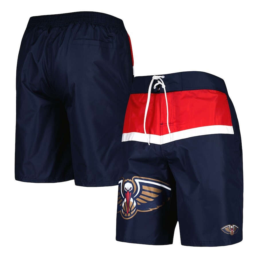 

Пляжные шорты G-III Sports by Carl Banks New Orleans Pelicans, нави