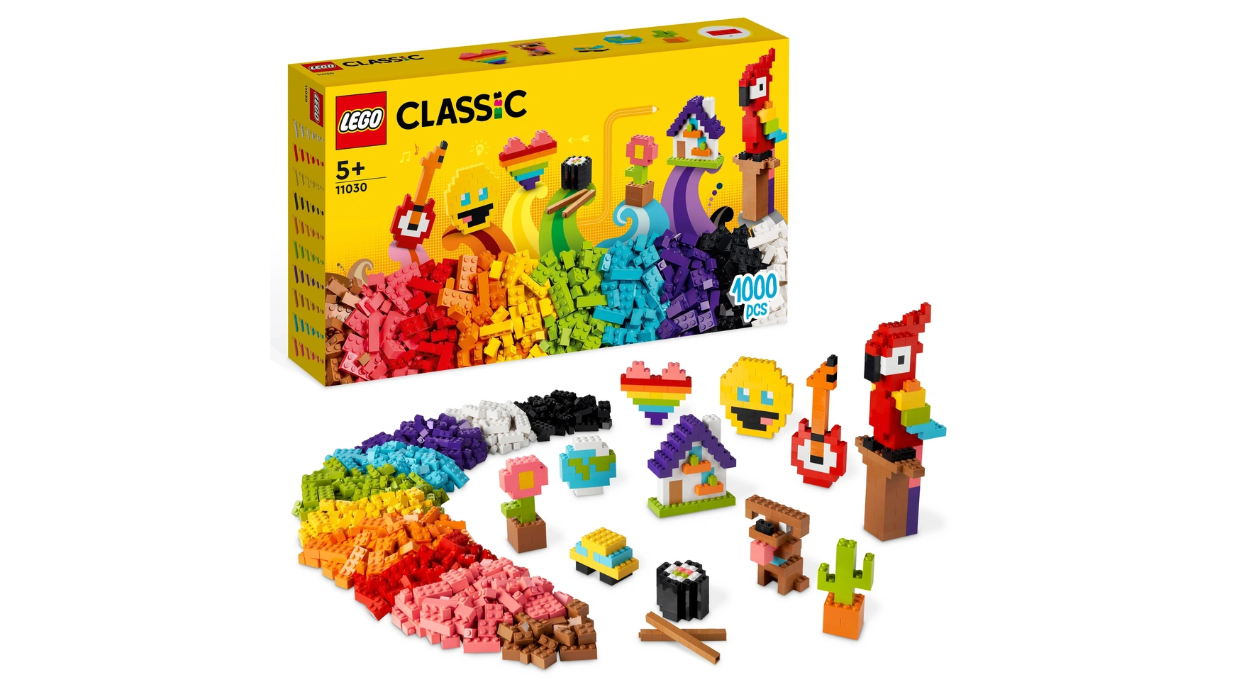 Lego Classic Большой набор для творчества, строительные блоки для детей от 5 лет