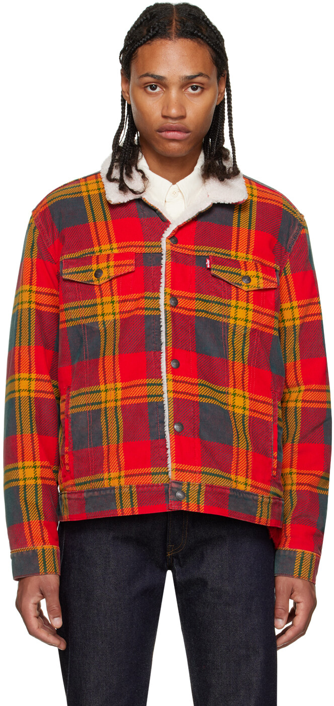 

Красная куртка типа III Levi's, Красный