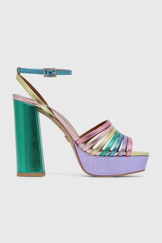 

Кожаные босоножки Pierre Kurt Geiger London, мультиколор