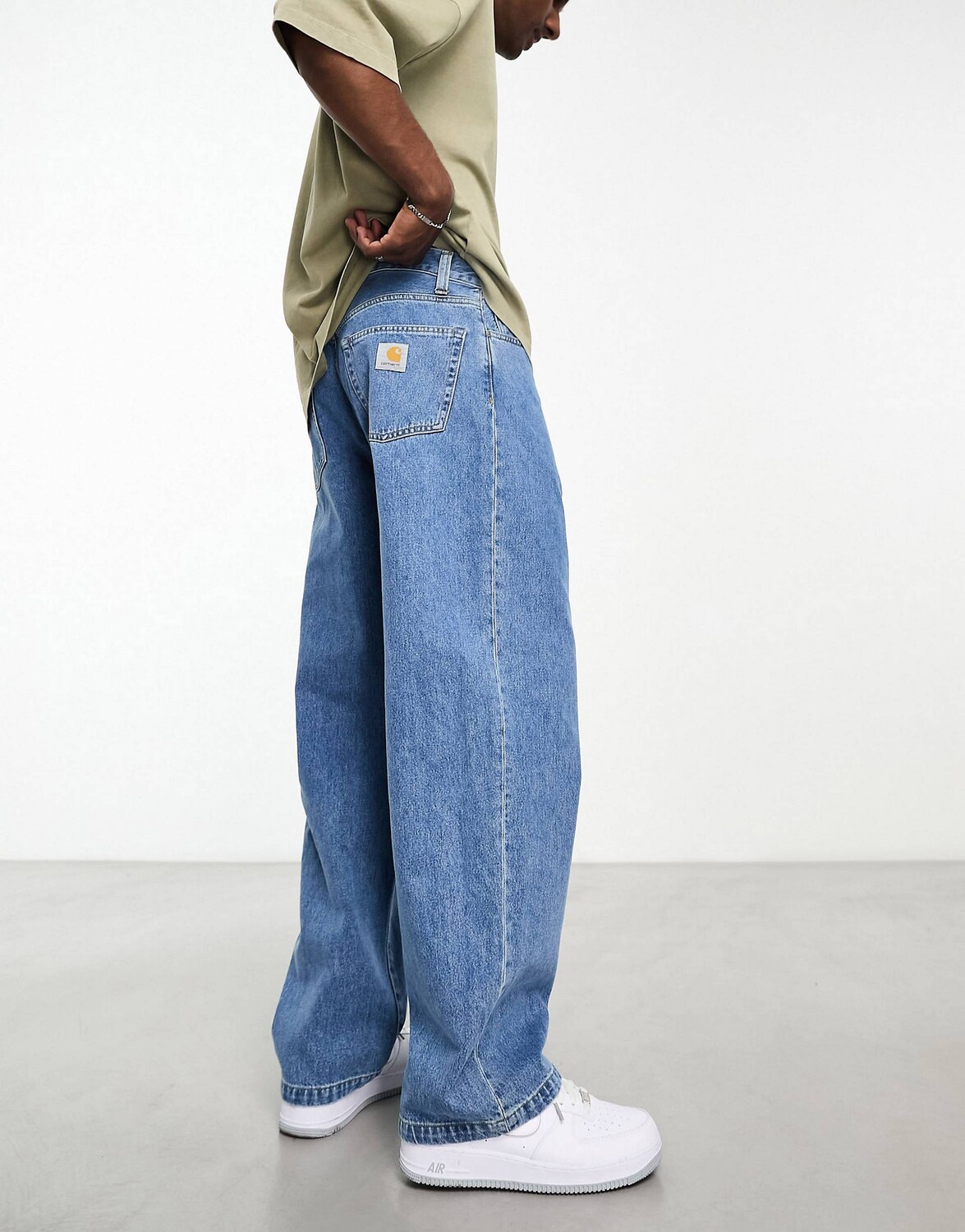 

Синие зауженные джинсы свободного кроя Carhartt WIP