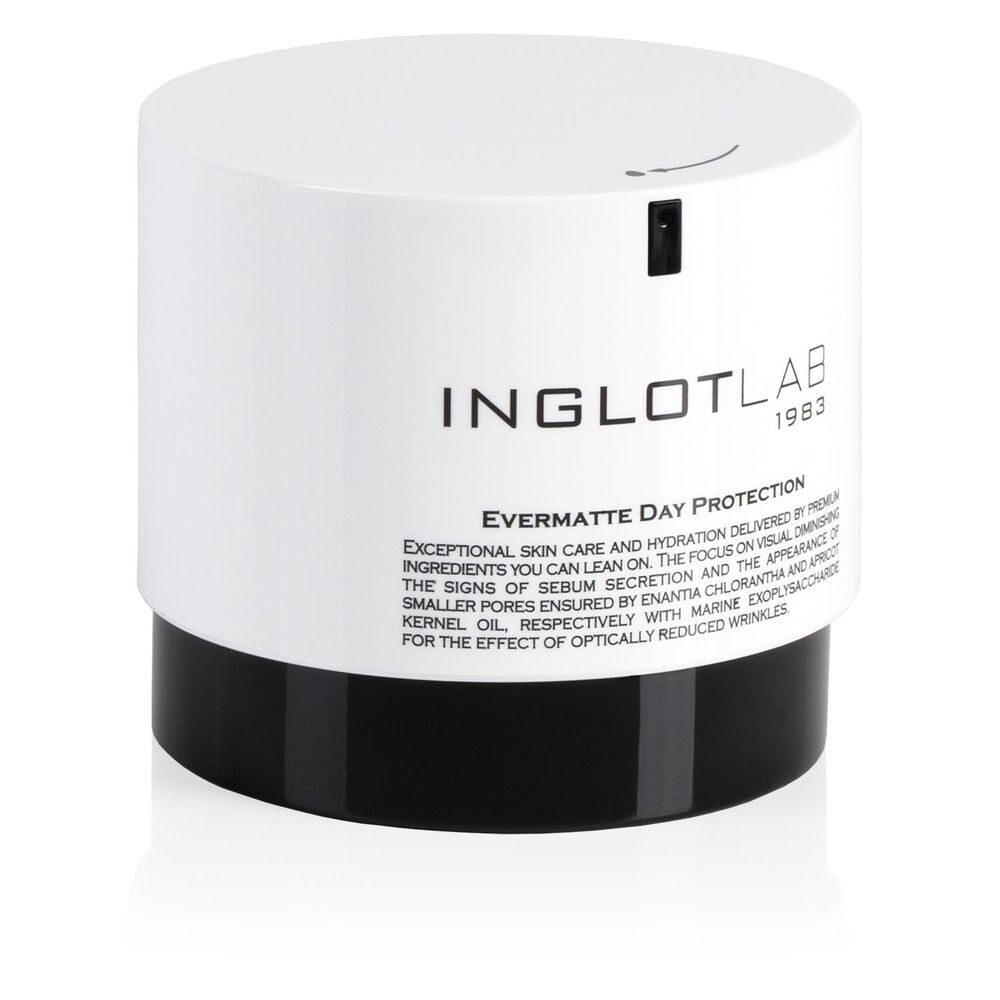 

Увлажняющий крем для ухода за лицом Crema hidratante piel mixta o grasa evermatte day protection Inglot, 50 мл