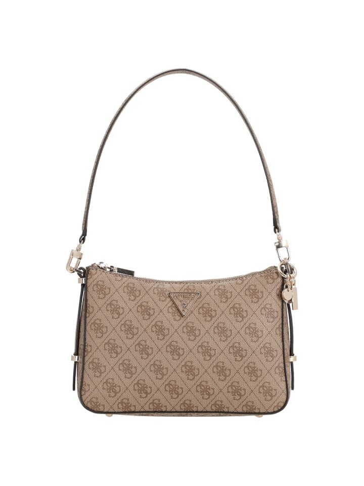 

Сумка через плечо Guess 24 cm, цвет latte logo
