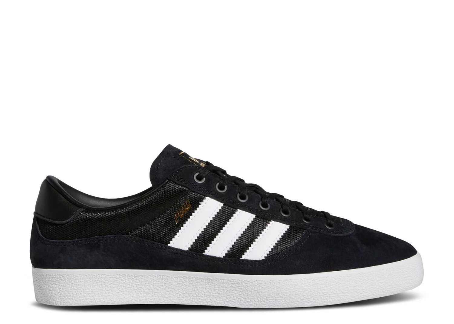 

Кроссовки adidas Puig Indoor 'Black White', черный, Черный;серый