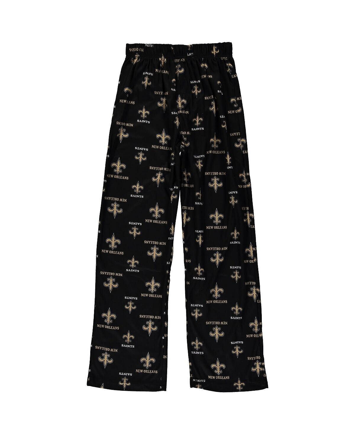 

Брюки Для Дома с Принтом New Orleans Saints Big Boys - Черный Outerstuff