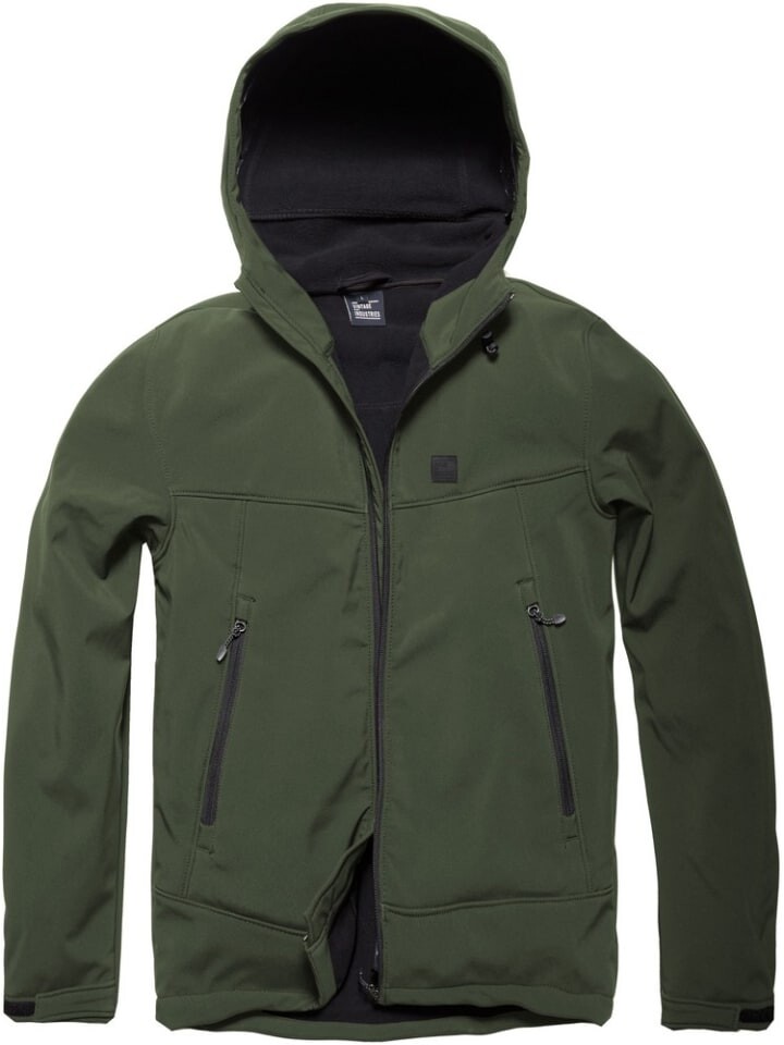 

Куртка софтшелл Vintage Industries, зеленый, Белый