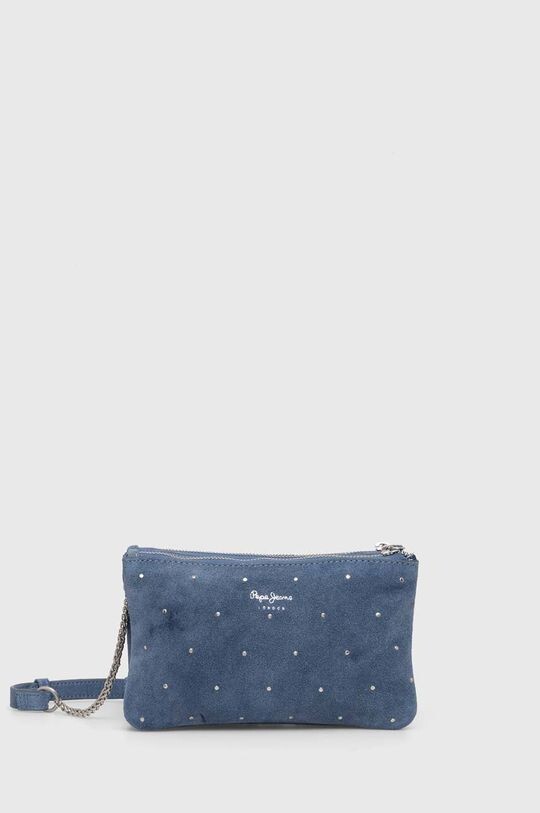 

Замшевая сумка Pepe Jeans, синий