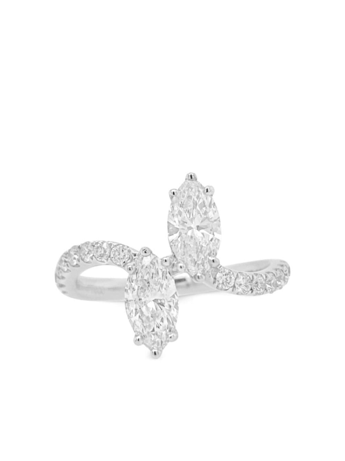 

Платиновое бриллиантовое кольцо HYT Jewelry, серебряный