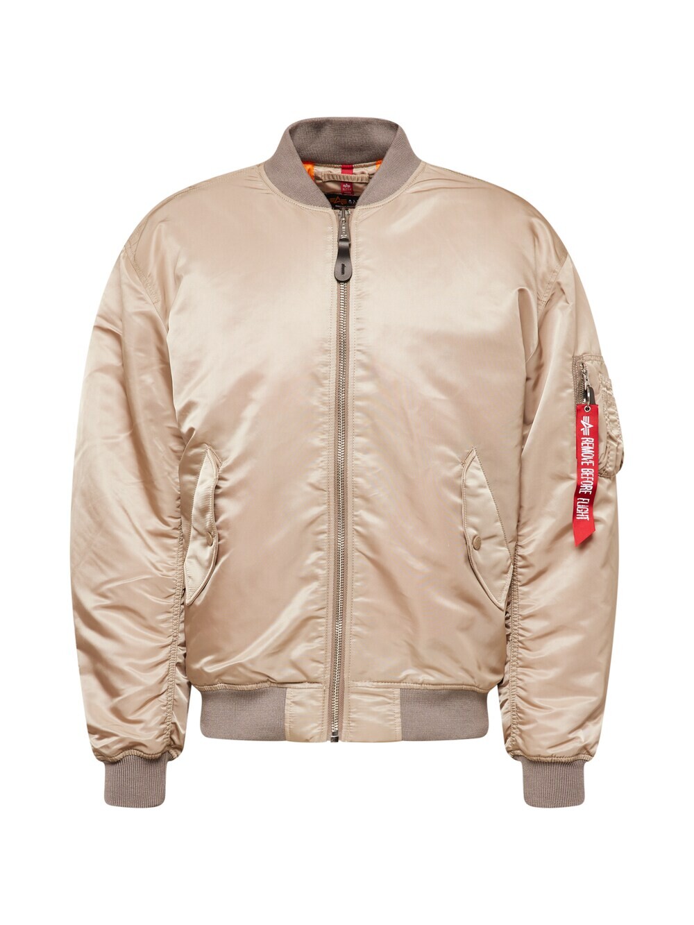 

Межсезонная куртка Alpha Industries, шампанское/песочный