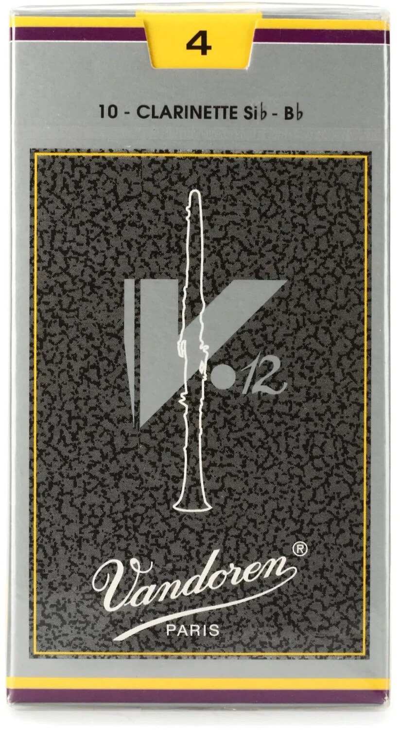 

Трость для кларнета Vandoren CR194 V12 Bb — 4,0 (10 шт.)