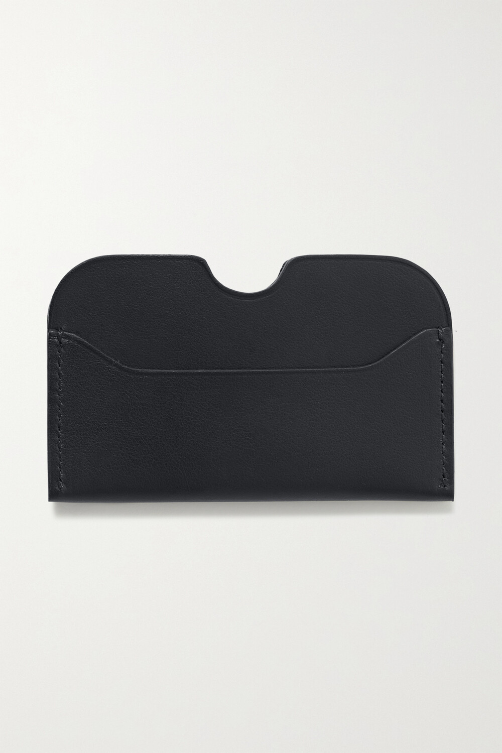 

ACNE STUDIOS Кожаный картхолдер, черный