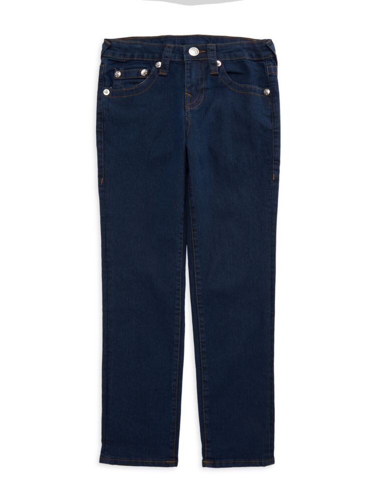

Джинсы узкого кроя Geno для мальчиков True Religion, цвет Raw Rinse