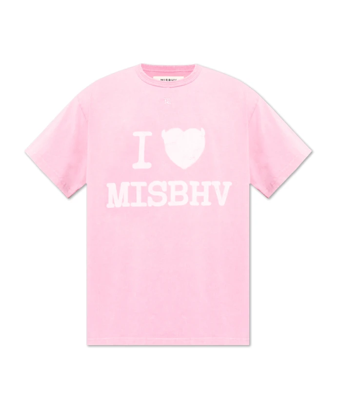 

Футболка с логотипом Misbhv, розовый