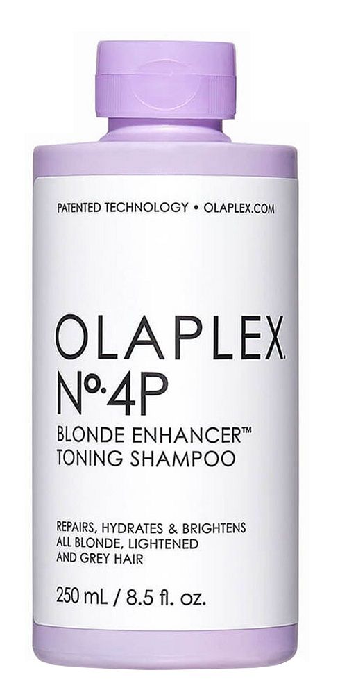 Olaplex No. 4P Blonde Enhancer Toning Shampoo шампунь, 250 ml шампунь для волос olaplex шампунь тонирующий система защиты осветленных волос no 4p blonde enhancer toning shampoo