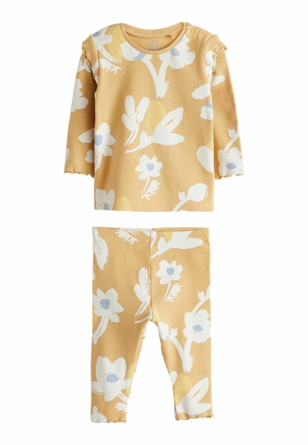 

Рубашка с длинными рукавами SET Next, цвет ochre yellow floral