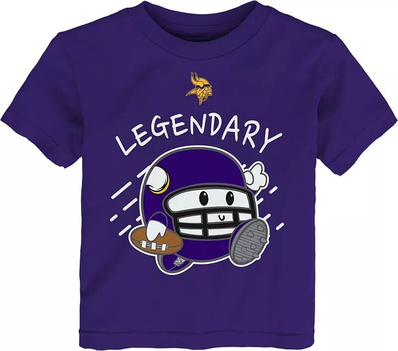

Nfl Team Apparel Для малышей Minnesota Vikings Poki Фиолетовая футболка