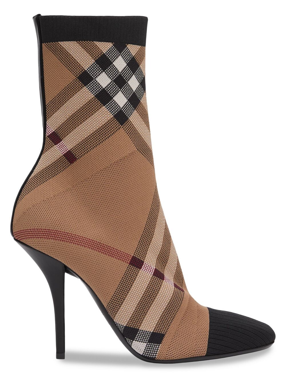 

Эластичные ботильоны Dolman 100 в клетку Burberry, коричневый