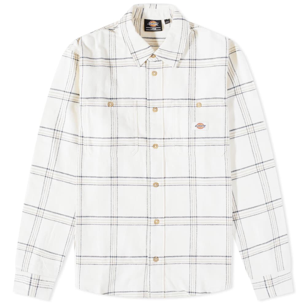 

Рубашка в клетку Dickies Warrenton, белый