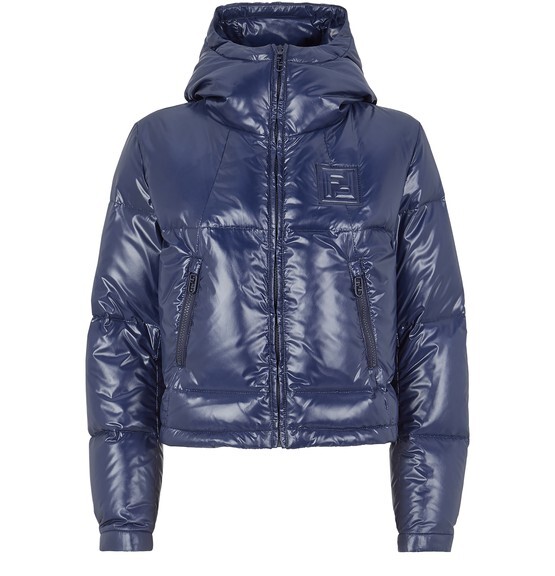 

Пуховик Fendi, синий