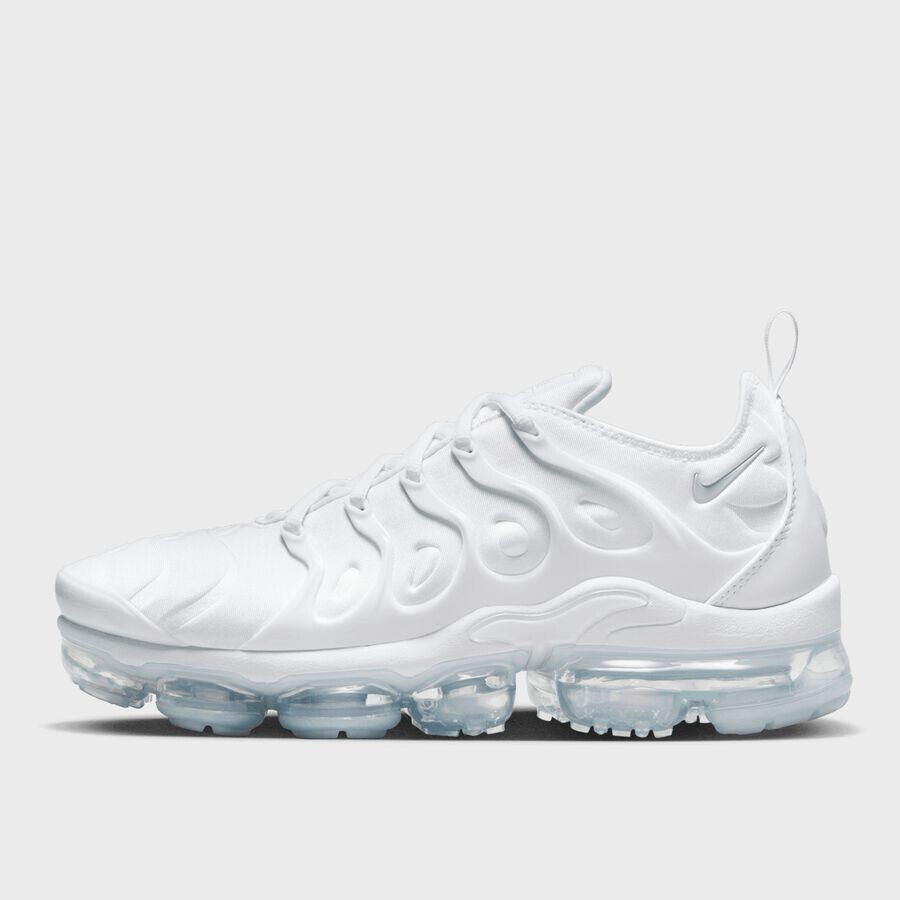 

Кроссовки Air VaporMax Plus NIKE, цвет white/white/pure platinum