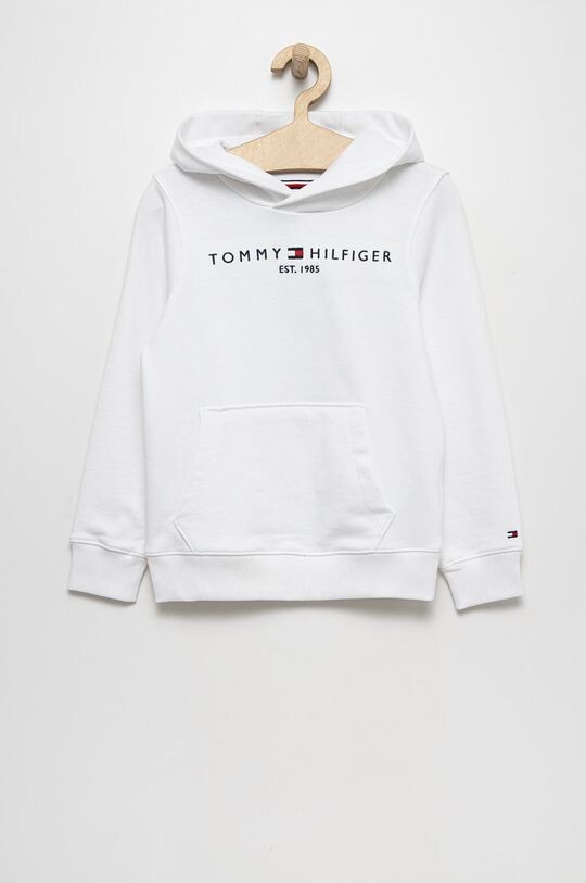 

Tommy Hilfiger Детская хлопковая толстовка, белый