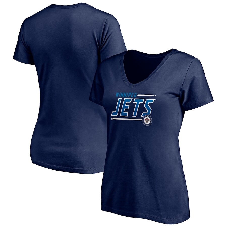 

Футболка с коротким рукавом Fanatics Branded Winnipeg Jets, нави