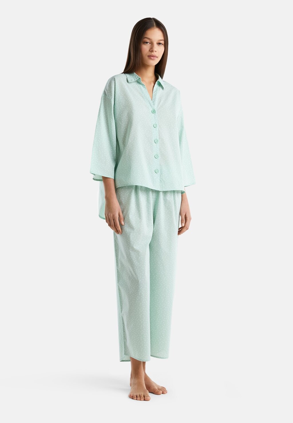 

Пижама United Colors of Benetton, зеленый