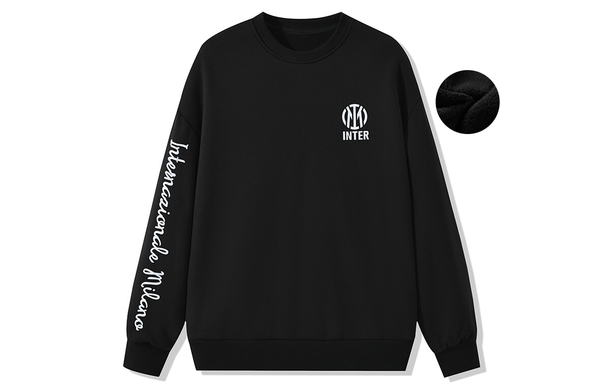 

Inter Milan Football Club ФК Толстовка унисекс Internazionale Milano, Белый (бархатный теплый)