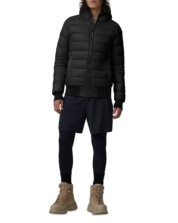 

Куртка Crofton Slim Fit Packable с капюшоном Canada Goose, Черный