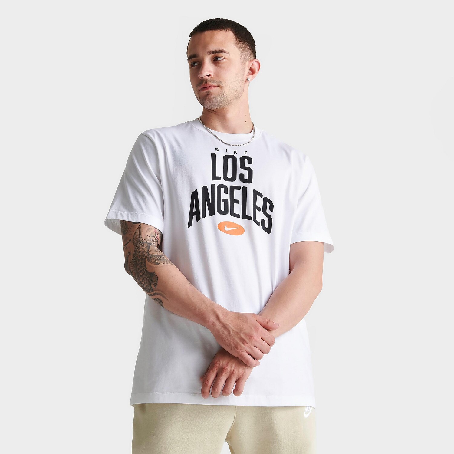 

Футболка с короткими рукавами Nike Sportswear Los Angeles, белый