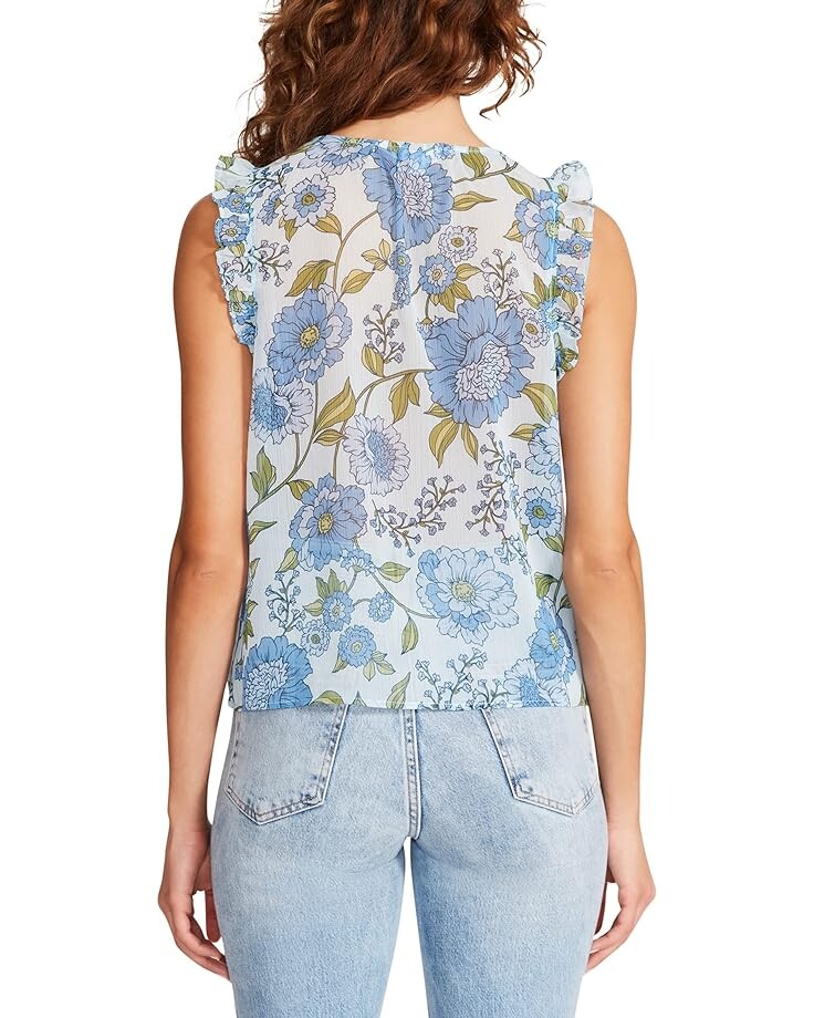 Топ Steve Madden Loretta Top, цвет Vintage Blue