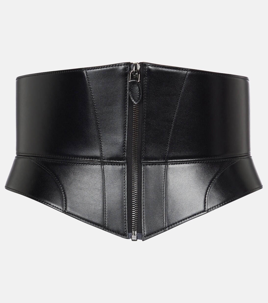 

Кожаный корсетный ремень The Zip Large Alaïa, черный