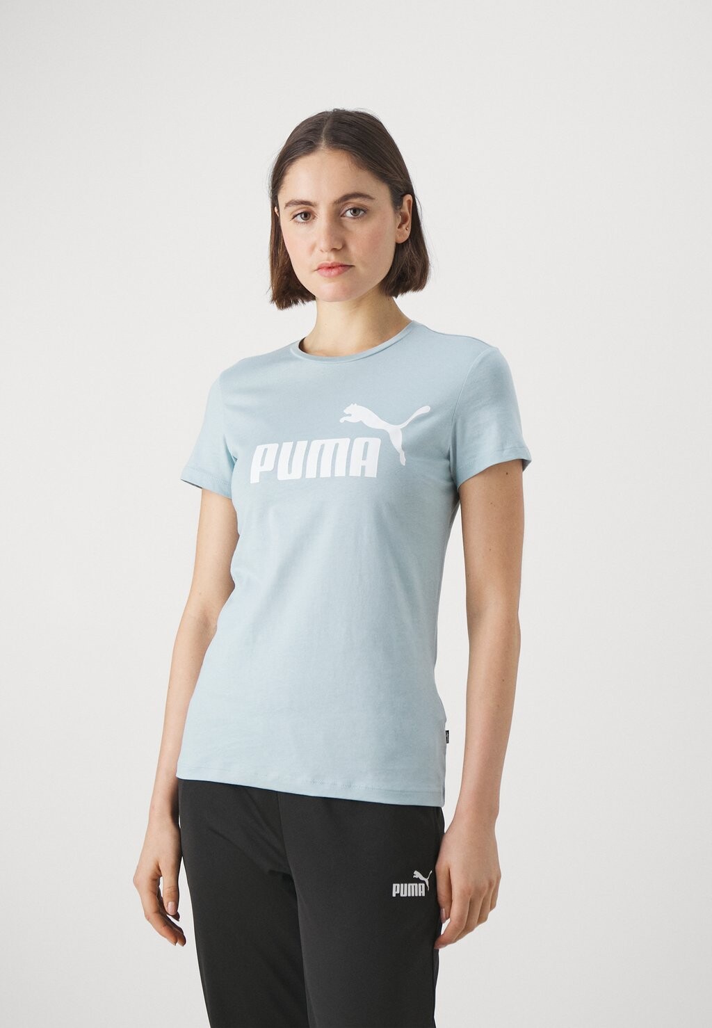 

Футболка с принтом LOGO TEE Puma, цвет turquoise surf