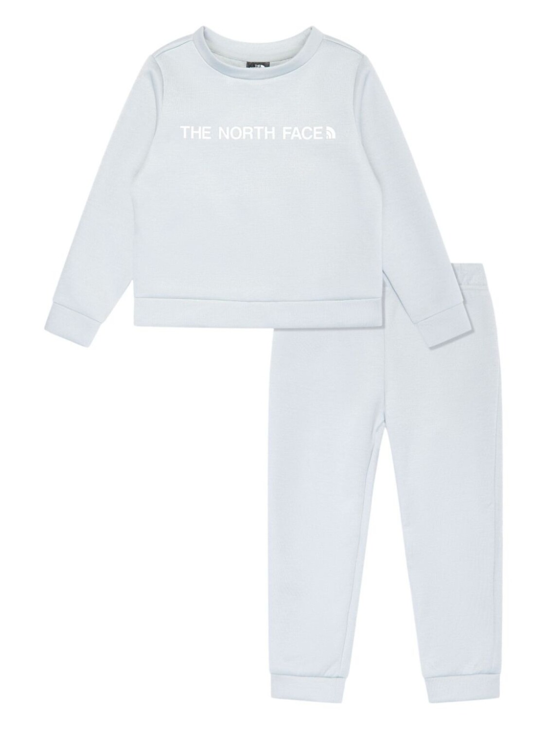 

Спортивный костюм с логотипом The North Face Kids, серый