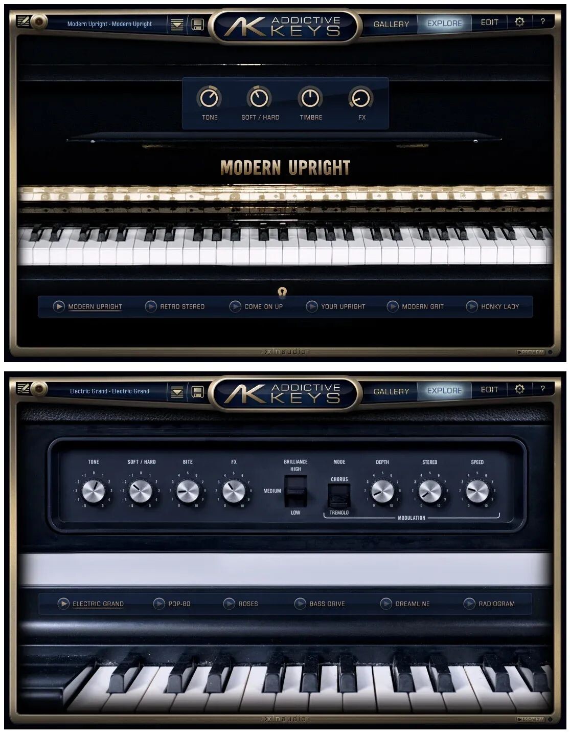

Комплект XLN Audio Addictive Keys Duo