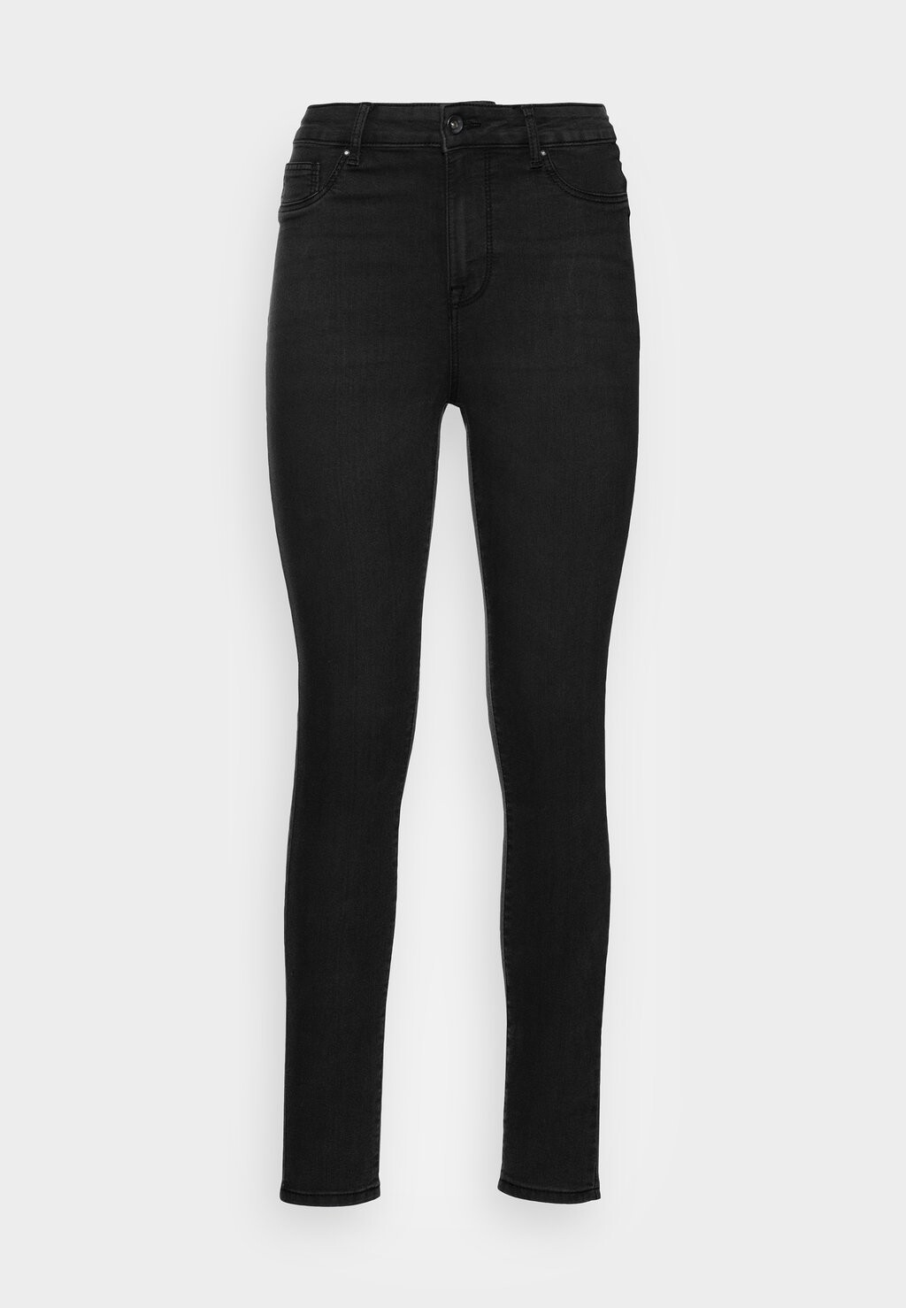 

Джинсы Skinny Fit ONLY Onlmila Iris Lank Leg, выстиранный черный
