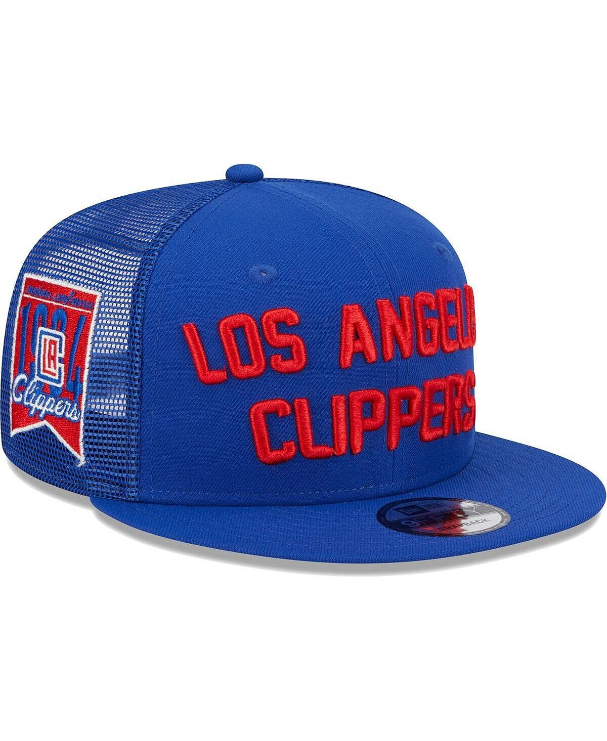 

Мужская кепка Royal LA Clippers Stacked Script 9FIFTY Trucker Snapback New Era