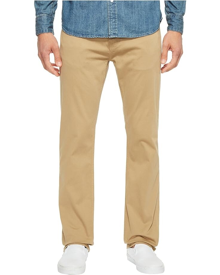 

Джинсы Mavi Jeans Zach Classic Straight Jeans in British Khaki Twill, цвет British Khaki Twill