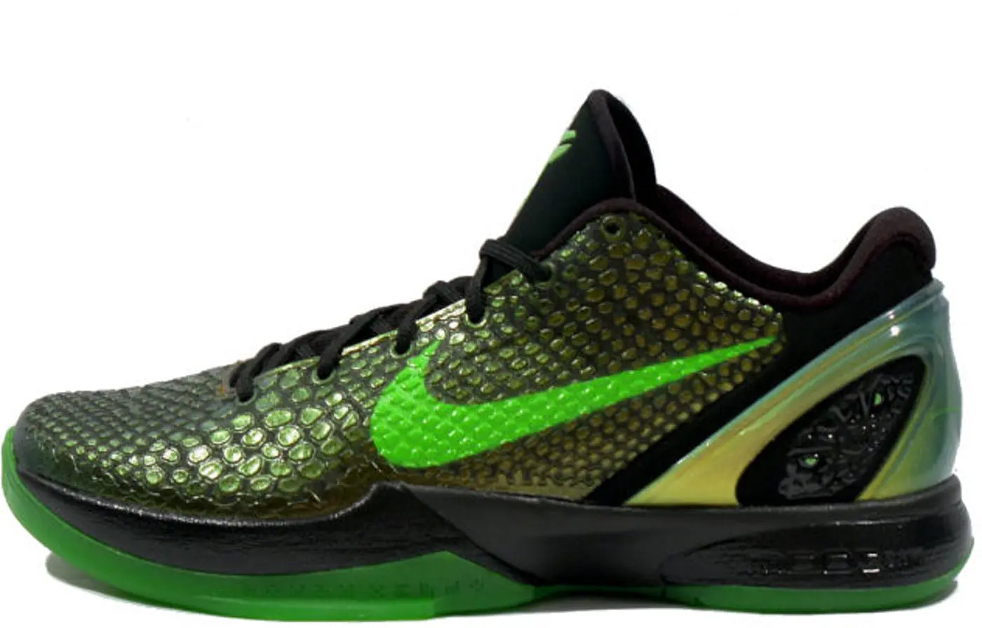 

Nike Kobe 6 Supreme Rice черный/золотой/зеленый