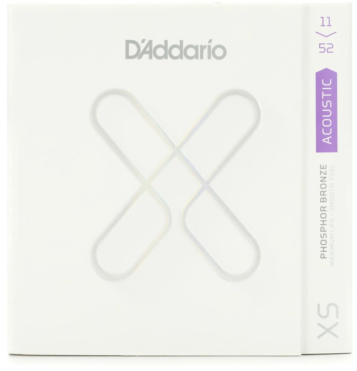 

D'Addario XSAPB1152 Струны для акустической гитары с покрытием из фосфористой бронзы - .011-.052 Custom Light