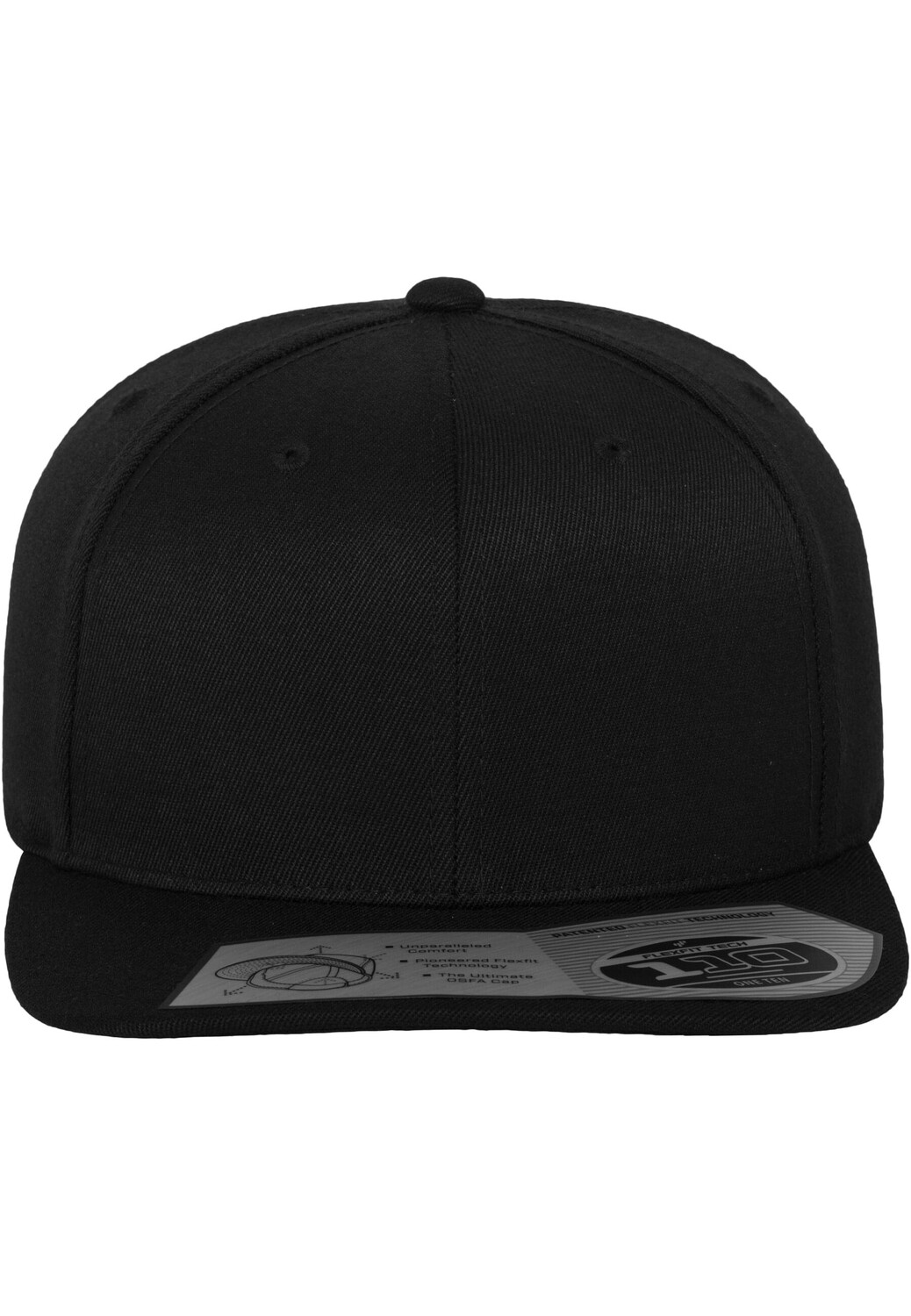 

Бейсболка Flexfit 110 Fitted, черный