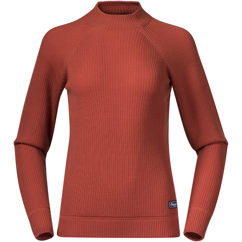Женский шерстяной свитер Solli Bergans, красный