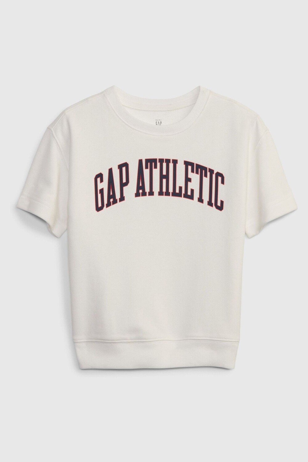 

Спортивная толстовка с круглым вырезом и логотипом Gap, белый