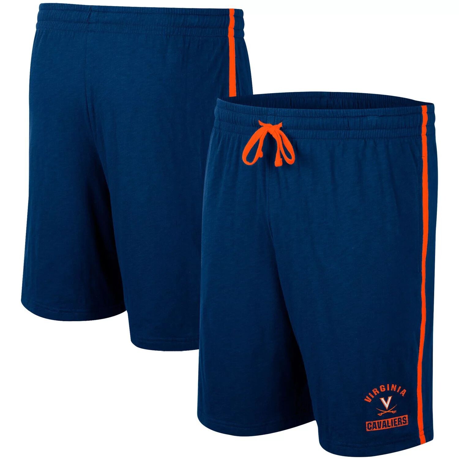 

Мужские темно-синие шорты Virginia Cavaliers Thunder Slub Colosseum