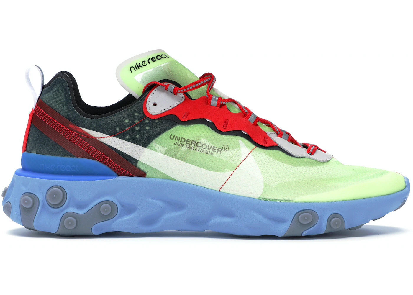 

Кроссовки Nike React Element 87 Undercover Volt