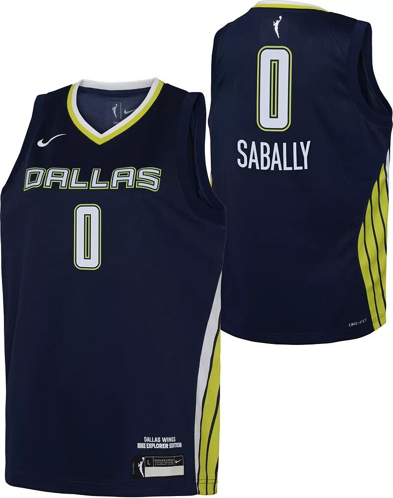

Outerstuff Реплика темно-синего джерси Nike Youth Dallas Wings Satou Sabally #0