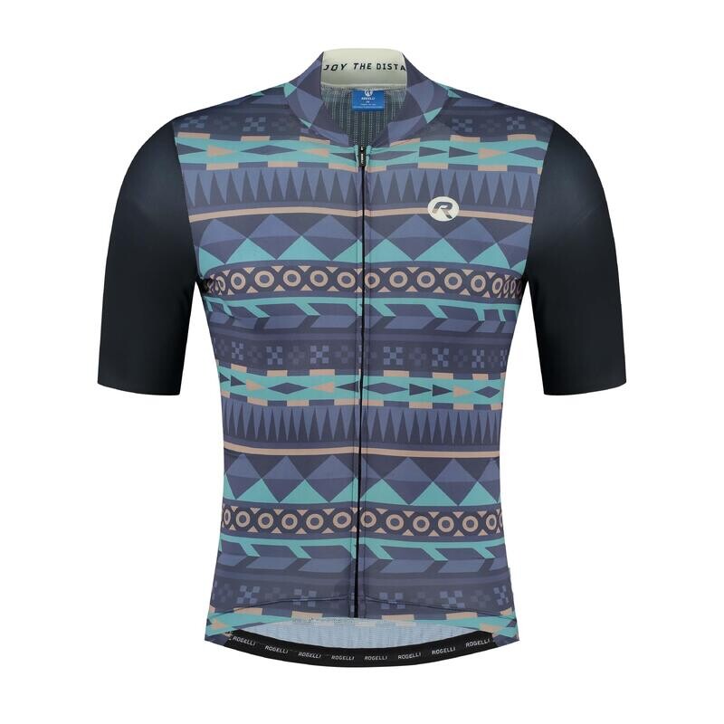

Мужская велосипедная майка с коротким рукавом - Aztec ROGELLI, цвет blau