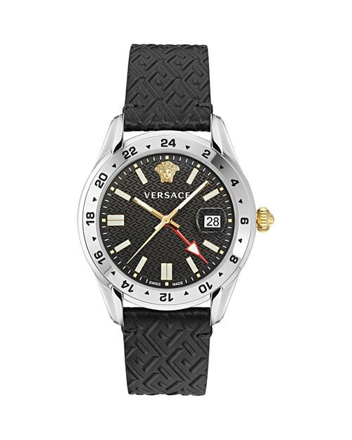 

Часы Greca Time GMT, 41 мм Versace, цвет Black